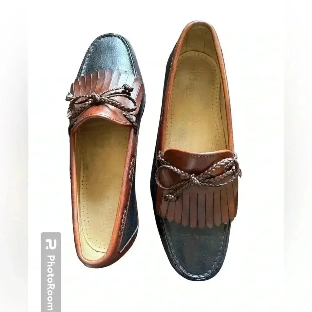 ALLEN EDMOND LEATHER NOTTINGHAM LOAFERS